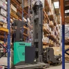 Машина за работа в тесни складови коридори Mitsubishi VNA Truck Man-Down 13-15