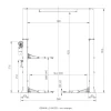 Двуколонен подемник с горна синхронизация OSAKA L-2-60CE+ – ел. контри
