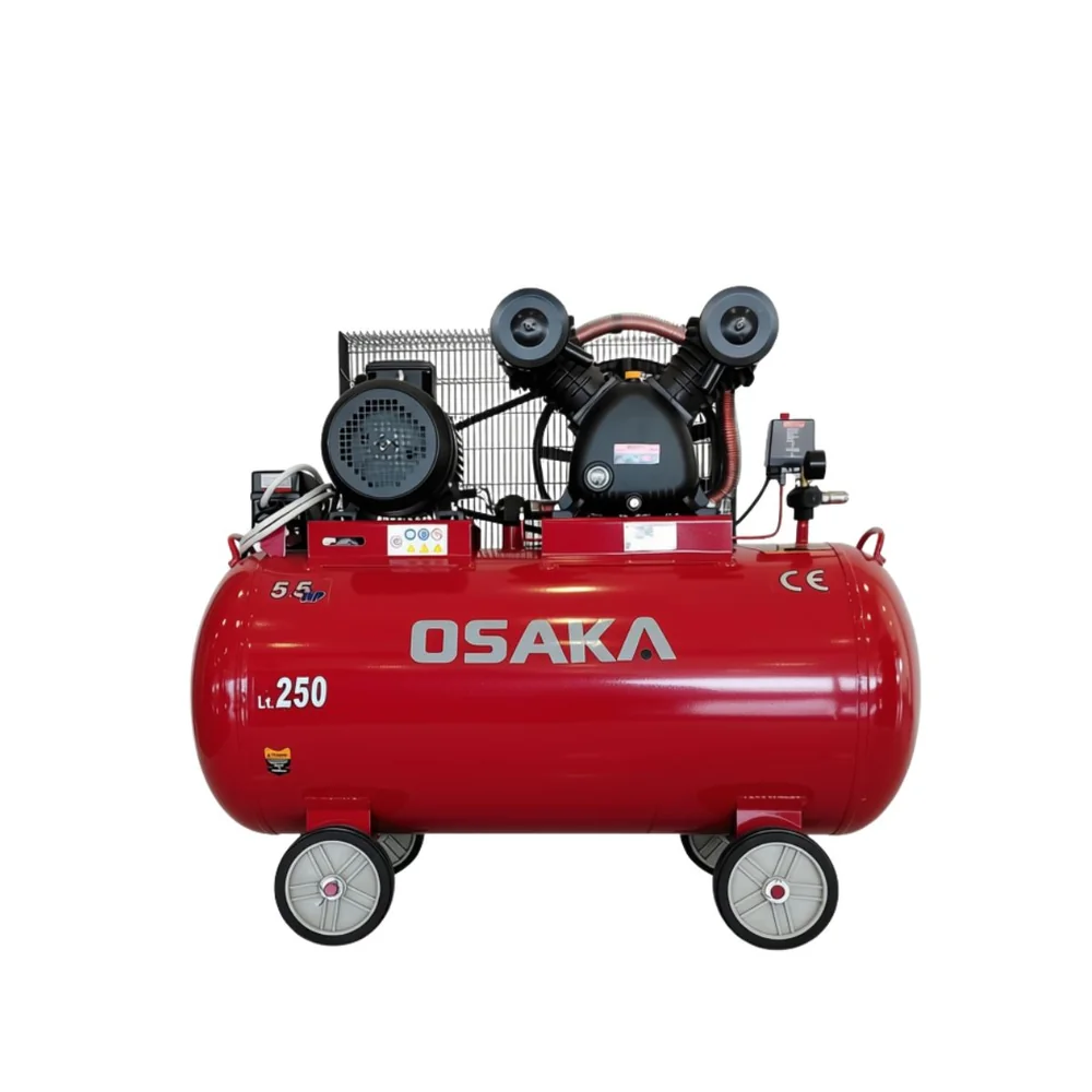 Бутален въздушен компресор OSAKA HM-V-0.6/250L