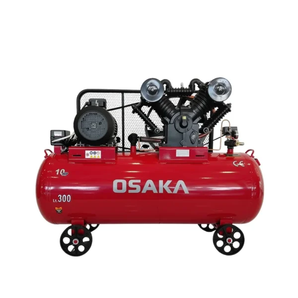 Бутален въздушен компресор OSAKA HM-W-1.05/300L 12 bar