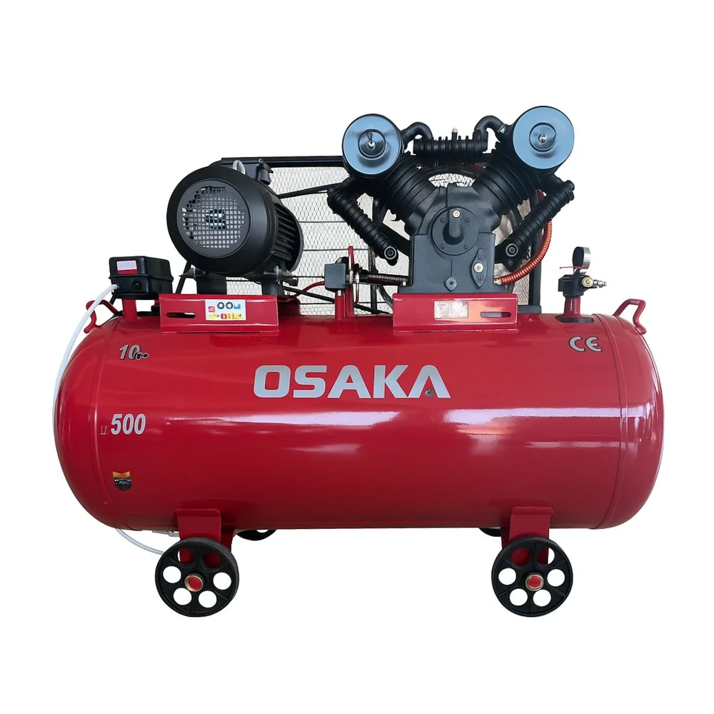 Бутален въздушен компресор OSAKA HM-W-1.05/500L 12 bar