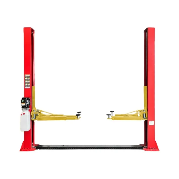 Двуколонен подемник с долна синхронизация QJY4.0-D RED, 4000 кг - механични контри