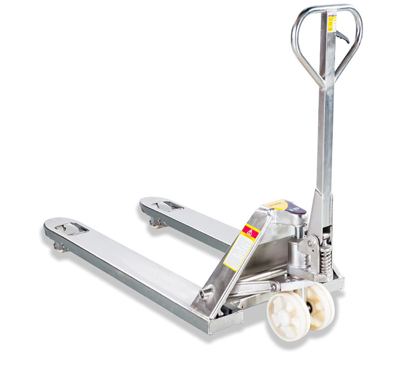 Палетна количка от неръждаема стомана (INOX) 2500 кг