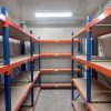 Стелаж с рафтове за средно тежки товари - 1 модул с дълбочина 600 мм